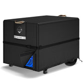 QH.HOME generator cover 38x28x30 inches protects outdoors with weatherproof design.