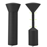 QH.HOME patio heater cover highlights tear-resistant material for durable protection.