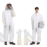 QHZHANG bee suit sting-proof front view for safe beekeeping sessions