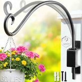 Qiang Ni Swivel Plant Hanger 16-inch rotation for versatile placement.