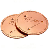 QIANQIAN bird bath copper disk in a bowl promotes cleaner water naturally