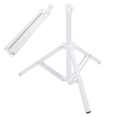 Qiilu beach umbrella stand base with triangular iron frame provides stable outdoor support.