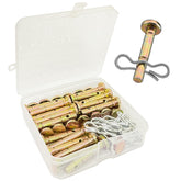 Qloby snowblower shear pins kit with golden finish for durability