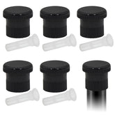 Qmagic spray shut-off nozzle closeup showing durable outdoor-cap design for precise control.