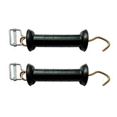 Q'mark electric fence gate handle with buckle for easy polytape connection
