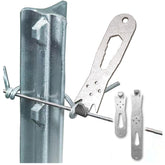 QMARK fence wire twister 3-8 inch in use for precise, snug twists