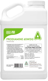 Quali-Pro Prodiamine 65 WDG 5lb bottle for easy lawn pre-emergent application