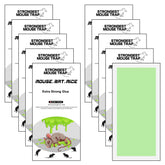Qualirey 10-pack large sticky traps capture more rodents with extended surface