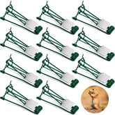 Qualirey 12pc outdoor gopher traps kit for lawn control