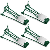 Qualirey 4pc outdoor gopher trap set for lawn protection and easy management.