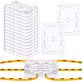 Qualirey ant bait station with clear shell and six entrances for faster access.