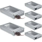 Qualirey multi catch mouse trap with clear top for easy live capture.