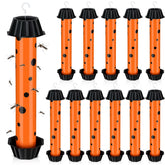 Qualirey sticky fly trap indoors with 12-pack, ready for fast insect capture.