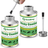 Qualirey tangle trap coating with brush ready for DIY pest control on trees