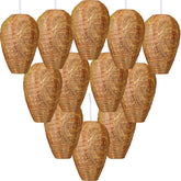 Qualirey wasp nest decoy bundle for outdoor use deterring wasps with lifelike appearance