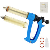 QUANSUPPLY 50ML syringe with dosage-control dial for precise injections on the farm.