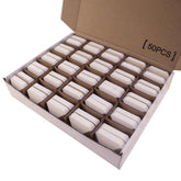 Quantfire ceramic briquettes 50-pack, even heat distribution for better grilling.