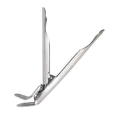 Quantfire grill grate lifter offers a sturdy grip for safe hot-grate handling