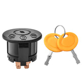 Quealzara ignition switch with key, 3-position 6-pin setup for reliable starting