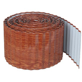 Quibbay corrugated edging setup shows durable no-dig border installation for neat garden edges.
