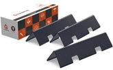 QuliMetal 7735 flavorizer bar for Weber Spirit E210 front view, even heat distribution