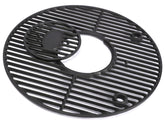 QuliMetal round grate mounted on Akorn Kamado for even cooking
