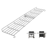 QuliMetal 66045 warming rack folded design for Weber Genesis keeps extra space ready.