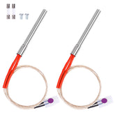 QuliMetal 2-pack hot rod ignitor kit for Traeger and Camp Chef grills, quick ignition potential
