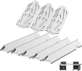 QuliMetal Genesis II flavorizer bars deliver durable heat distribution for Weber grills.