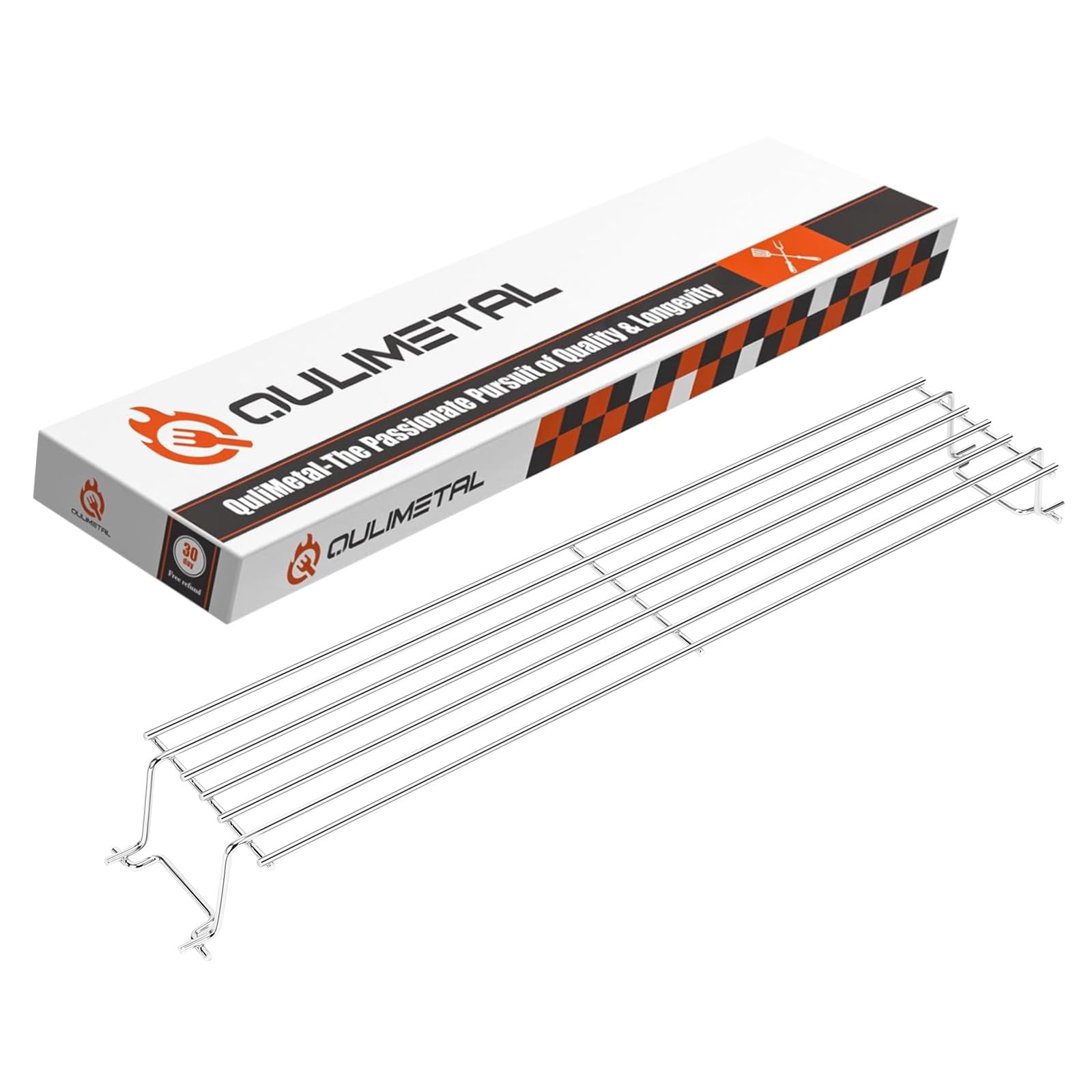 QuliMetal warming rack inside Weber Spirit 300-series for even heating