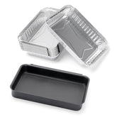 QuliMetal 93305 catch pan for Weber grills showing grease management solution