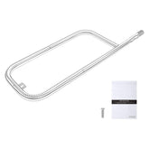 QuliMetal burner tube for Weber Q2200 shows 20.5 inch length for even heat