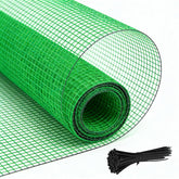 Quobiad Garden Fence 4x30 assembly shows quick setup for temporary garden boundaries.