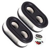 QuSkay 593260 air filter close-up shows durable media for cleaner intake.