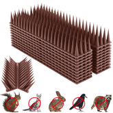 Quunoot Bird Spikes on fence, durable ABS for lasting deterrence