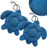 Quttisay Hot Tub Scum Absorber in turtle design soaks up oils for a cleaner spa.