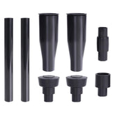 Quweiz 8 Pcs fountain nozzle kit, versatile spray patterns for garden ponds.