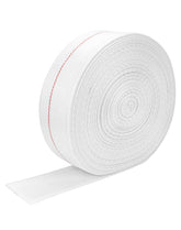 QWORK backwash hose coiled for easy storage and quick setup