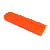 QWORK chainsaw chain cover protects the 14-inch bar during storage.