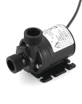 QWORK DC 12V water pump 800 LPH close-up shows compact, durable fountain-ready design.