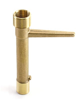 QWORK brass quick coupling valve key showcases sturdy construction for durable irrigation.