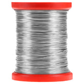 QWORK stainless steel bee hive frame wire 0.55mm aids precise foundation alignment.