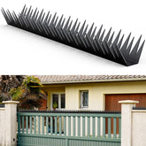 QZXRKEJI anti-climb spikes on a fence deter intruders.