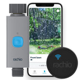 Rachio Smart Hose Timer valve close-up for precise watering control.