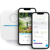 Rachio WiFi 16-zone controller front view for easy setup and smart irrigation