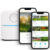 Rachio dashboard in the app for precise, remote watering control.