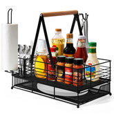 RACOBOT Grill Caddy double layer storage for organized transport
