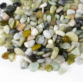 Rahato Jade Pebbles shine with a premium finish for interior accents