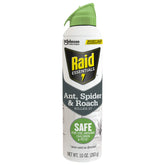 Raid Essentials aerosol can for fast indoor protection against ants, spiders, and roaches