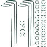RAIKEDR plant stake with adjustable height supports upright stems